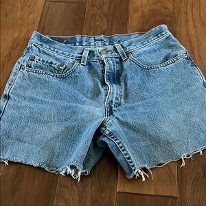 Levi Strauss  Blue Denim Women's Shorts